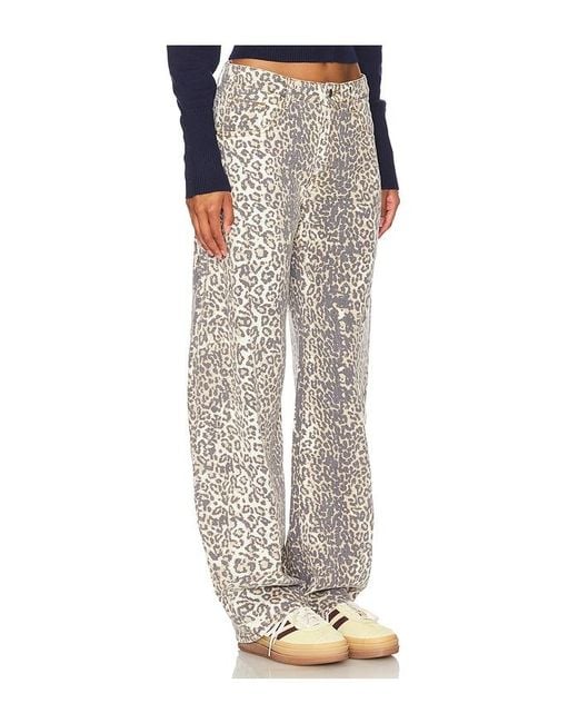 Lioness White Horseshoe Jeans