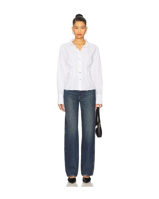 Amo Denim Blue Annette Straight Jeans