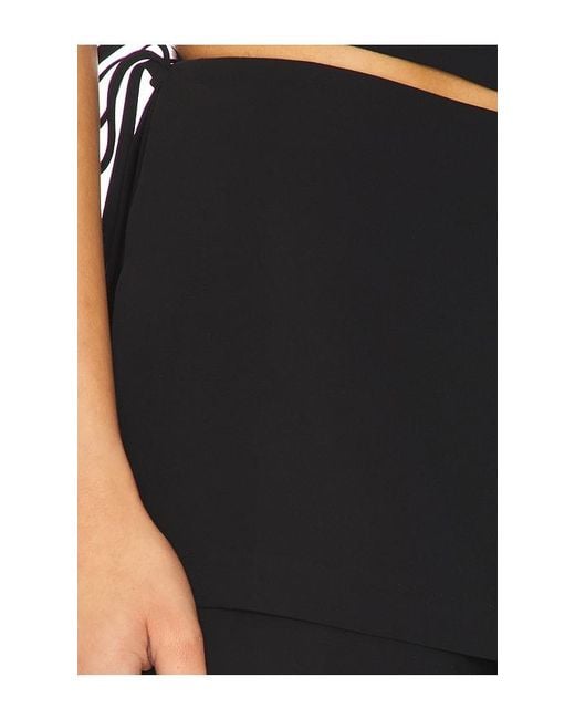 Amanda Uprichard Black Deserae Skort