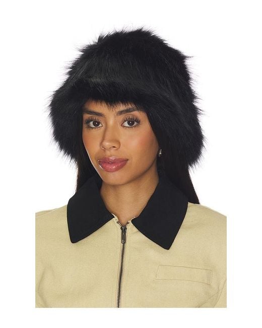 Unreal Fur Black Yeoman Hat