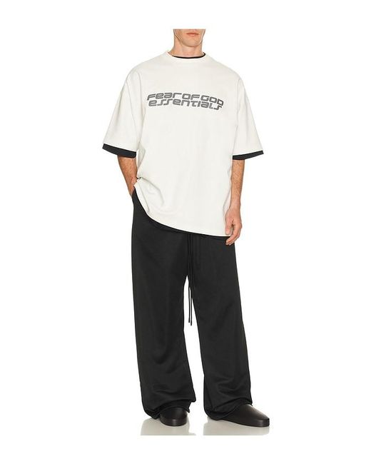 Fear Of God White 90's Short Sleeve Tee for men
