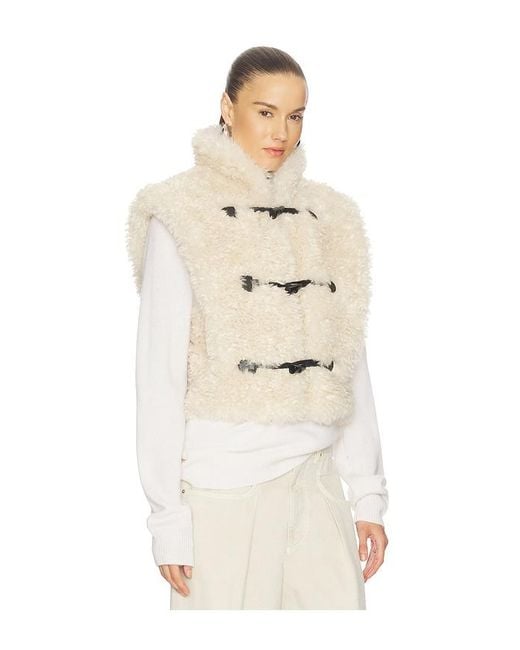 Isabel Marant Natural Alisa Vest