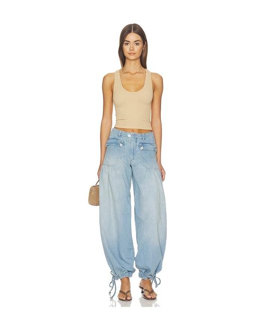 Free People Blue X Free The People Lotus Jean