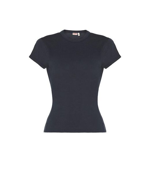 GRLFRND Blue Crew Neck Slim Fit Tee