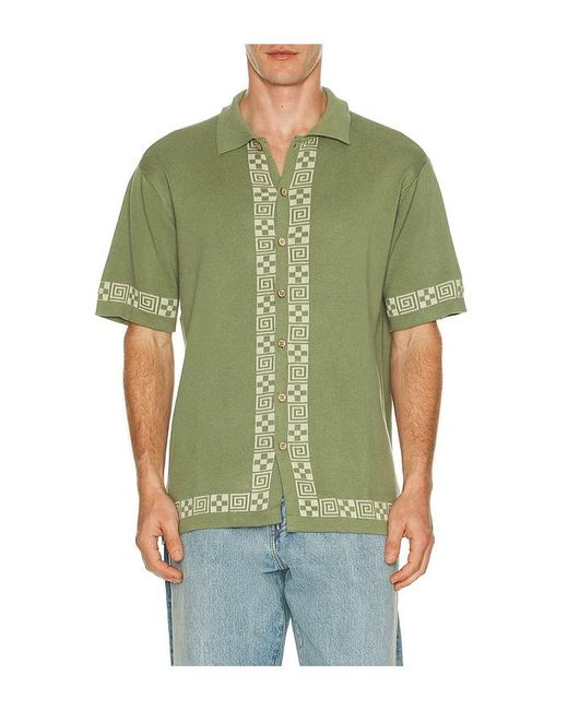 Critical Slide Hemd La in Green für Herren