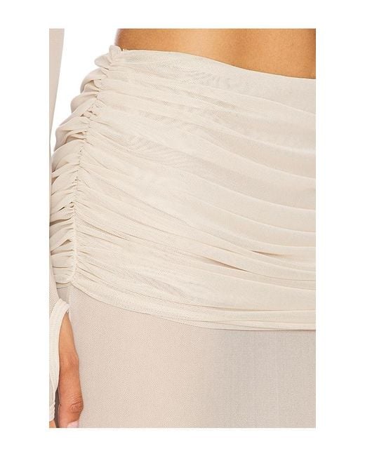 Bananhot White Lena Skirt