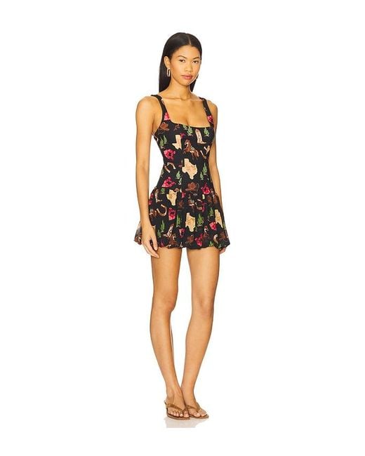Show Me Your Mumu Black Marlo Mini Dress