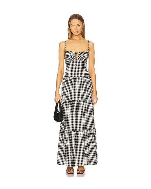 MORE TO COME White Lili Maxi Dress
