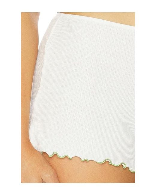 Only Hearts White Pearl Shorties