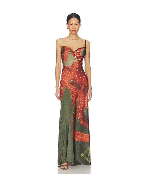 Tyler McGillivary White Sea Kraken Dress