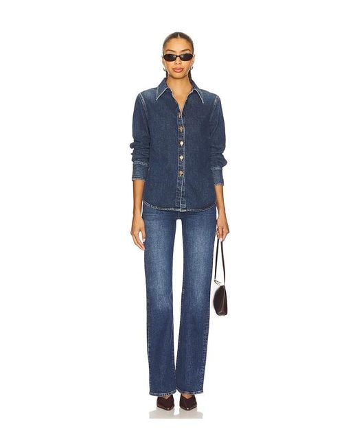 Agolde Blue Talia Shirt