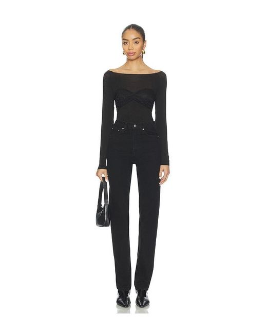 Steve Madden Black Hailey Top