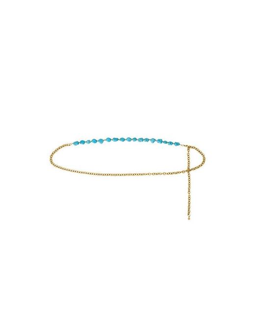 petit moments Blue Chain Belt
