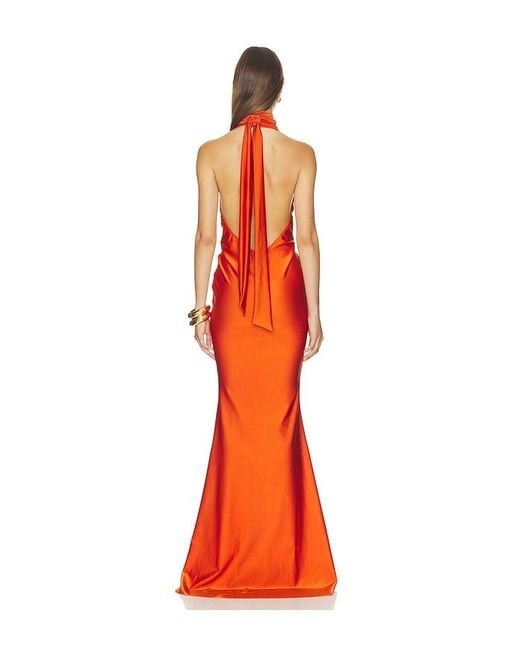 Shani Shemer Red Tala Maxi Dress