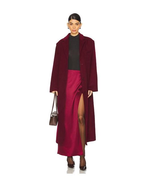 Line & Dot Red Allina Skirt
