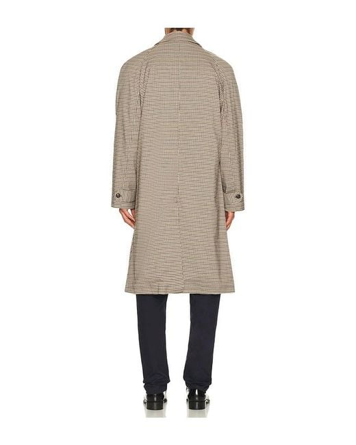 BOUND Natural Check Mac Jacket for men