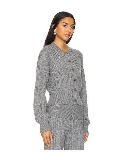 Lovers + Friends Gray X Emily Gemma Bessie Cardigan