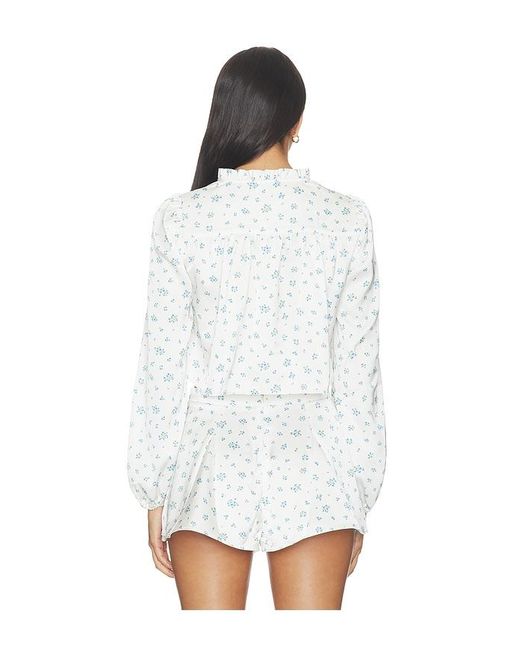 Tularosa White Dallen Top