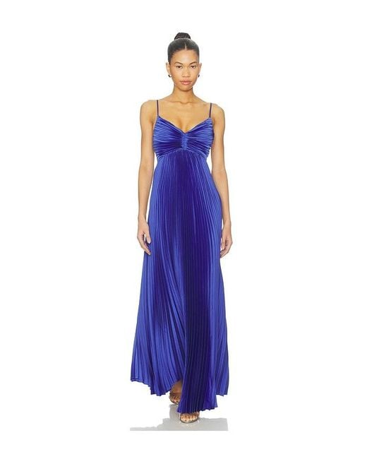 Likely Blue Asra Gown