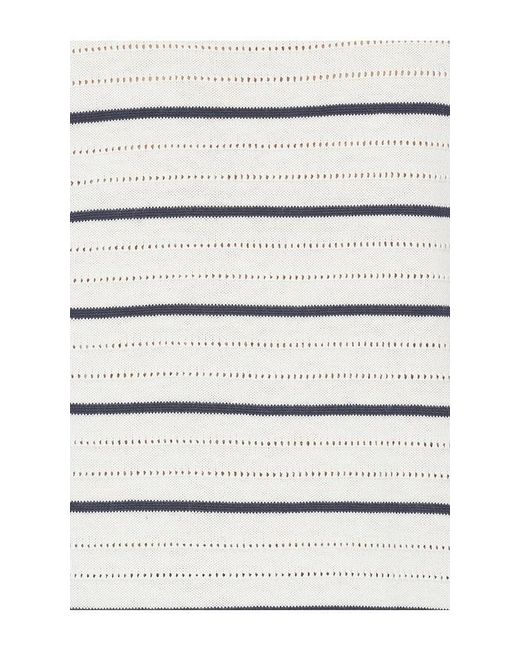 Varley White Wren Knit Polo Top