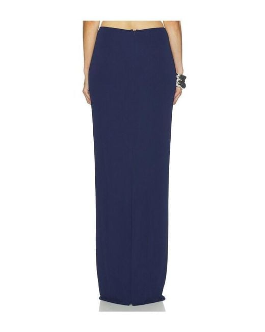 The New Arrivals Ilkyaz Ozel Blue Zada Skirt