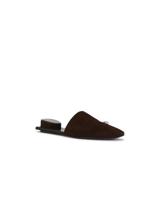 Tory Burch Black Pierced Mule