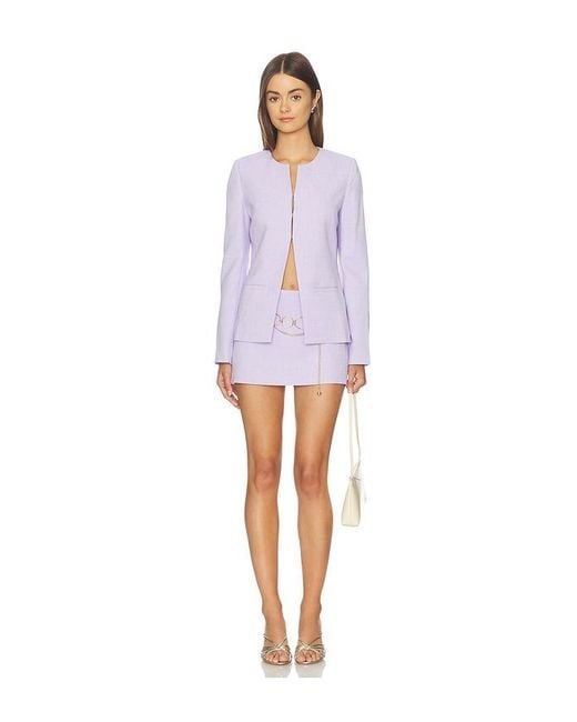 Amanda Uprichard White Capria Skort