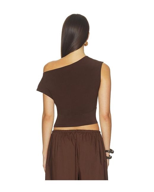 SRG Brown Abigail Top