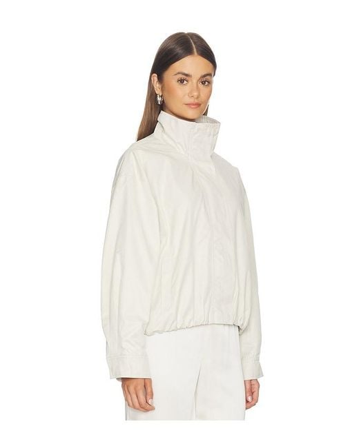 Astr White Cooper Jacket