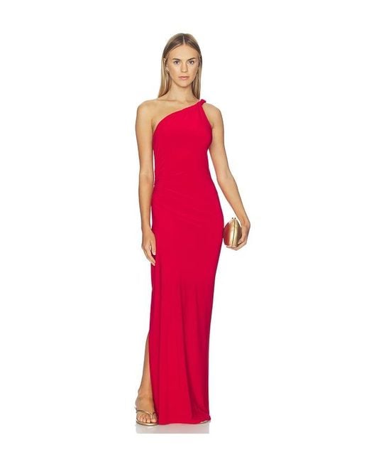 Baobab Red Celele Maxi Dress