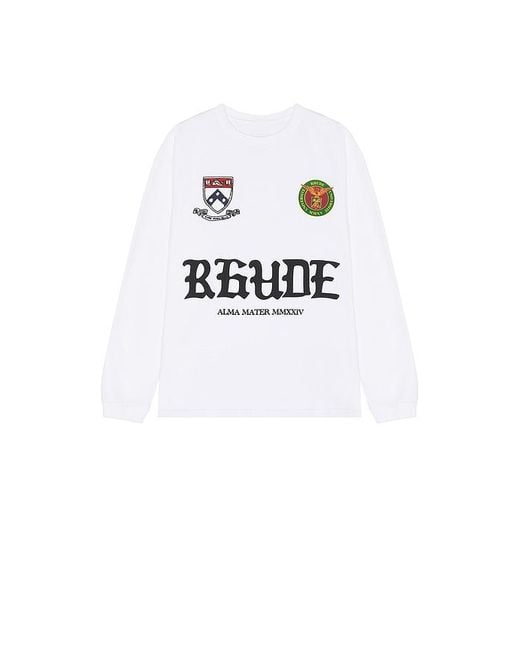 Rhude Black Alma Tee for men