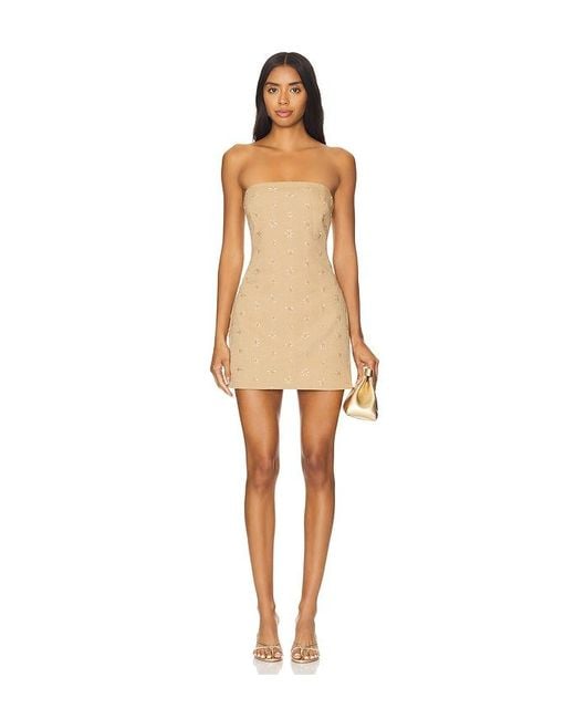 Bec Bridge Sunseeker Mini Dress in Natural Lyst