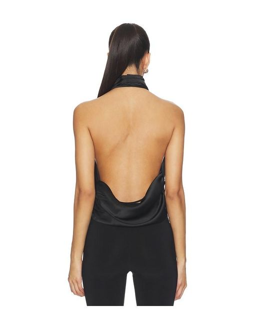 Lovers + Friends Black Mayra Top