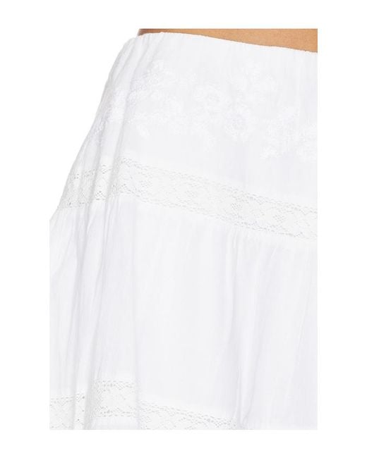 Show Me Your Mumu White Camden Skort