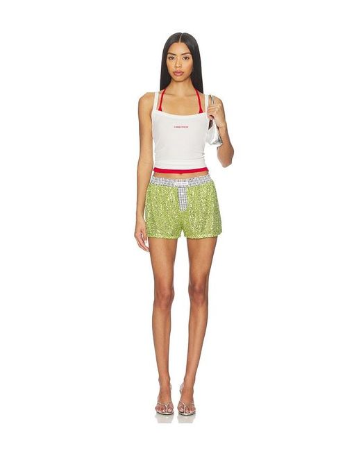 Hand Over Green Matt Tank Top