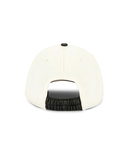 Rag & Bone White Harlow Baseball Cap