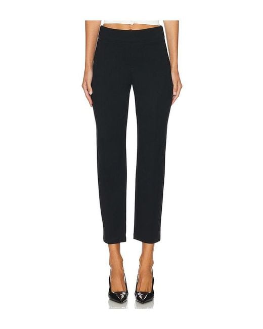 Spanx Black Smooth Perfectfit Ponte Petite Slim Straight Pant