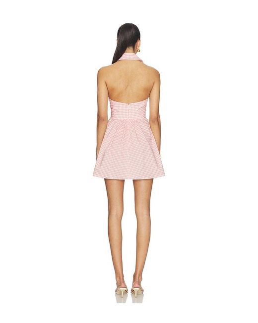 Caroline Constas Aya Halter Mini Dress | Lyst UK Caroline Constas Aya Halter Mini Dress | Lyst UK