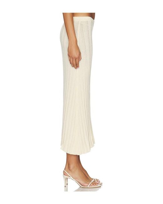 SNDY'S Natural Baha Midi Skirt