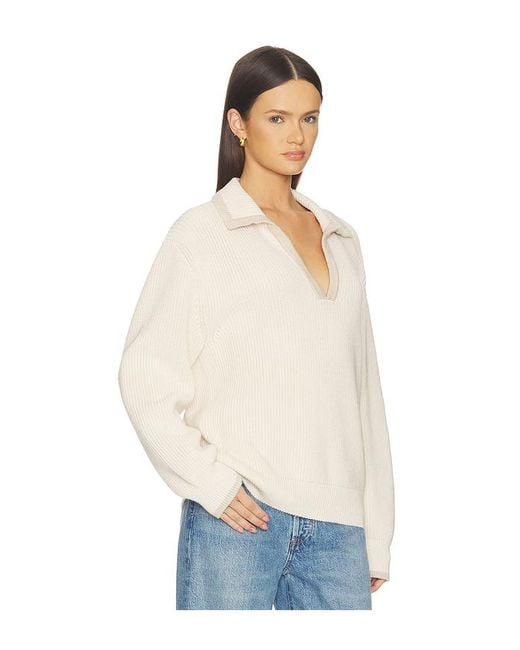 SRG Blue Dae Contrast Polo Sweater