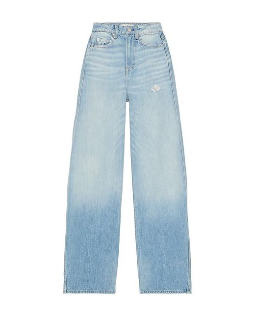 GRLFRND Blue Austen High Rise Curve Jeans