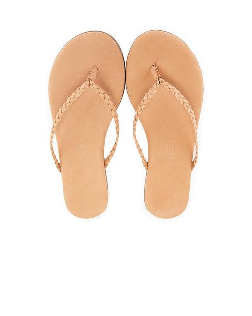 TKEES White Sandale Lily Braid