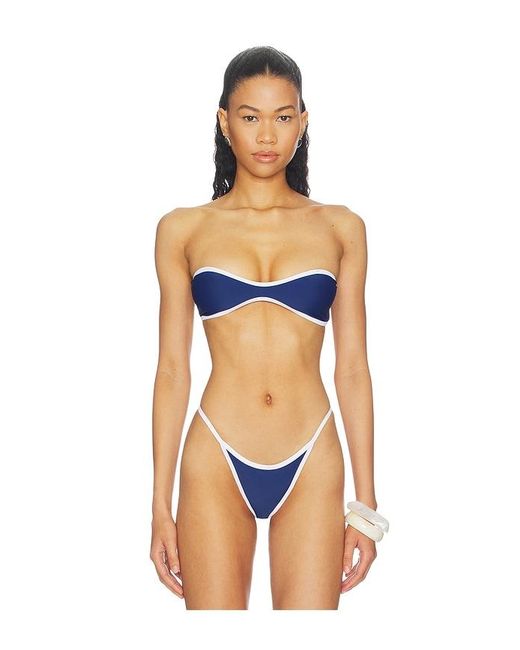 superdown Orange Kylei Bikini Top