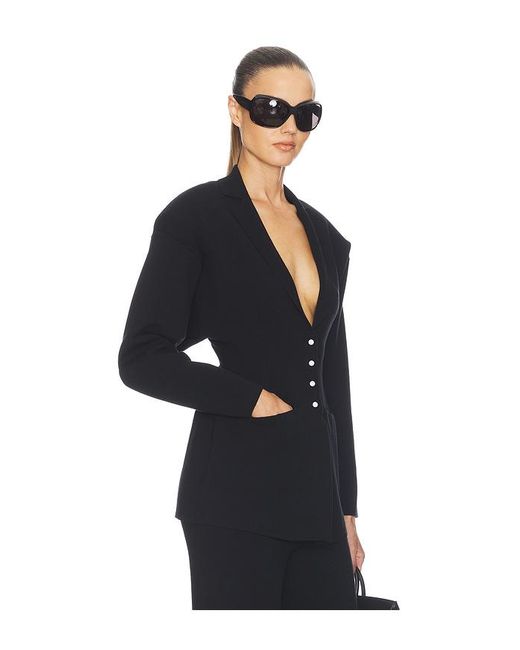 Helsa Blue Louisse Structured Blazer