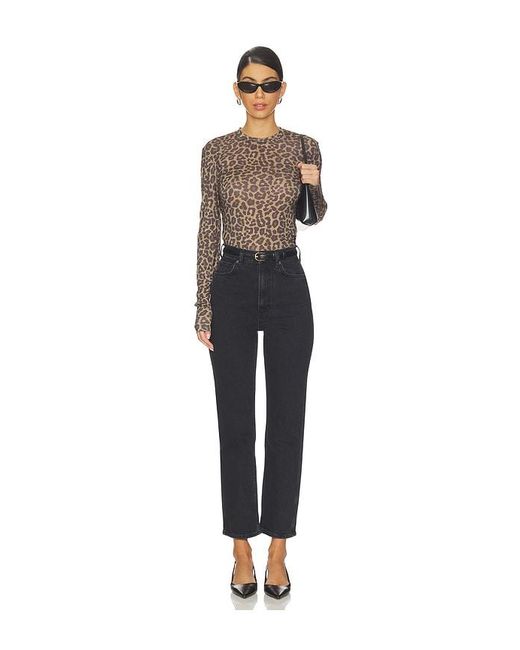 Anine Bing Multicolor Sylvie Long Sleeve Tee