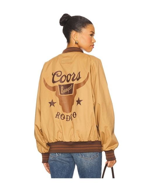 The Laundry Room Blue Coors Banquet Rodeo Racing Jacket
