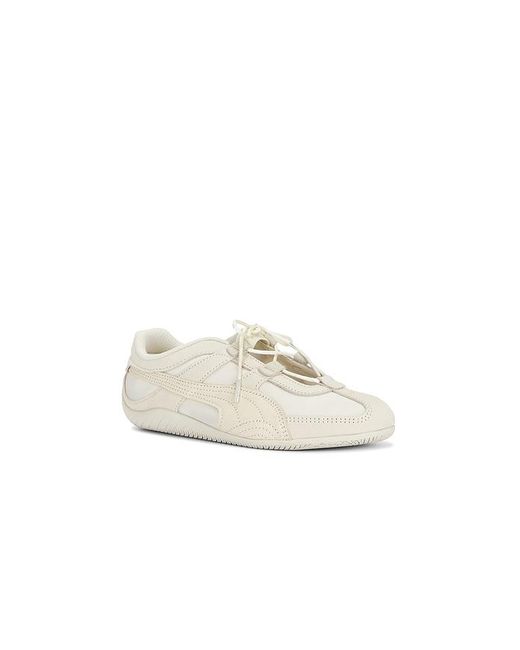 PUMA White Speedcat Go Sheer Sneakers