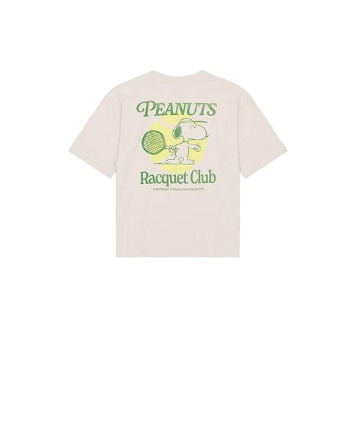 メンズ Junk Food Peanuts Tシャツ White