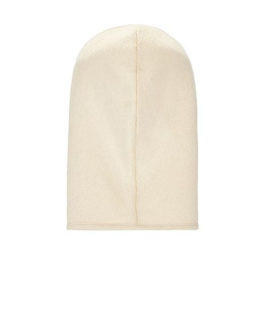 Ganni Natural Yak Mix Balaclava