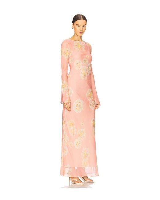 SAU LEE White Gloria Dress
